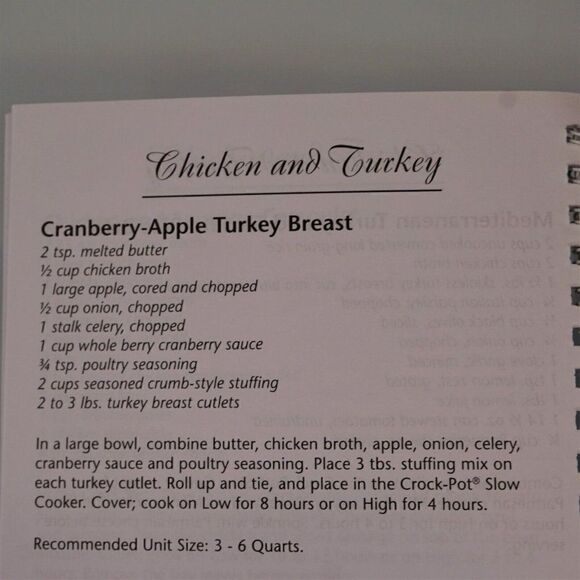 Crockpot Cookbook And Owners Manual SUNBEAM 2016 - Picture 6 of 7